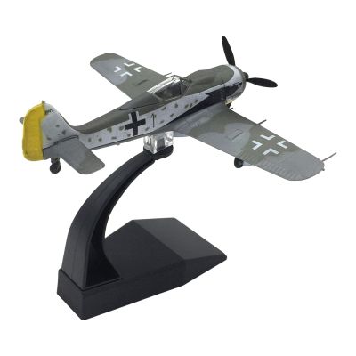 Colaxi 1/72 Fw190 Fighter Model Desktop Decoration Ornament Diecast Plane Model