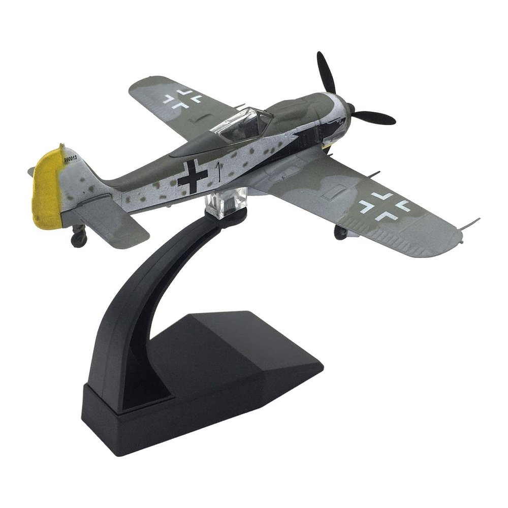 Colaxi 1/72 Fw190 Fighter Model Desktop Decoration Ornament Diecast Plane Model