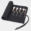 ECHSRT Paint Brush Holder Roll Up Case Storage for Artist Acrylic Oil Watercolor, Holders and Organizers 30 SlotsBlack view 3