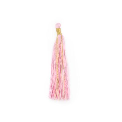 The Bead Chest Rose 6cm Silk Tassels (5 Pack)