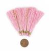 The Bead Chest Rose 6cm Silk Tassels (5 Pack) view 2