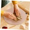 TEHAUX DIY Pottery Kit 4pcs Clay Drying Boards Wood Discs for Sculpting Unfinished Wood Base Plate Easy to Use view 4