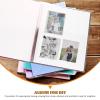 MAGICLULU Self-adhesive Photo Album Retro Style Wedding Scrapbook Kit for Memories view 3