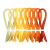 ODETOJOY 10mm Quilling Strips Beige 120pcs, 21 Inch Length, Solid Color for Star Origami & Craft Projects | Premium DIY Supplies view 3