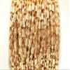 18K Pinky Gold Filled EP Chain Twisted Herringbone Chain, Tube Chain Width 2.5mm Thick 2.5mm Findings Sold by Foot PGF25 view 3