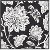 Amanti Art Framed Canvas Wall Art 30x30 Ceylon Gardens III BW by Wild Apple Portfolio, Framed Wall Art Canvas, Flowers Artwork, Modern Decor, Large Poster Painting for Living Room, Bedroom, Bathroom, view 1