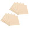 EXCEART 10pcs Blank Wood Planks for Crafting Engraving and Artistic Projects for Home Decor Models and Educational Activities view 1