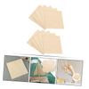 EXCEART 10pcs Blank Wood Planks for Crafting Engraving and Artistic Projects for Home Decor Models and Educational Activities view 3