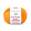 4 Pack (Skein) Gazzal Baby Cotton, 60% Cotton 40% Acrylic, Each Ball 1.76 Oz (50g) / 180 Yards (165m), DK- Worsted, Knitting Yarn, Amigurumi Yarn, Baby Yarn, 3416 view 1