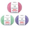 10 Pack (Skein) Gazzal Baby Cotton, 60% Cotton 40% Acrylic, Each Ball 1.76 Oz (50g) / 180 Yards (165m), DK- Worsted, Knitting Yarn, Amigurumi Yarn, Baby Yarn, 3440 view 2