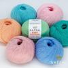 10 Pack (Skein) Gazzal Baby Cotton, 60% Cotton 40% Acrylic, Each Ball 1.76 Oz (50g) / 180 Yards (165m), DK- Worsted, Knitting Yarn, Amigurumi Yarn, Baby Yarn, 3440 view 3