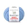 4 Pack (Skein) Gazzal Baby Cotton, 60% Cotton 40% Acrylic, Each Ball 1.76 Oz (50g) / 180 Yards (165m), DK- Worsted, Knitting Yarn, Amigurumi Yarn, Baby Yarn, 3423 view 1