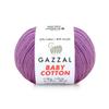 4 Pack (Skein) Gazzal Baby Cotton, 60% Cotton 40% Acrylic, Each Ball 1.76 Oz (50g) / 180 Yards (165m), DK- Worsted, Knitting Yarn, Amigurumi Yarn, Baby Yarn, 3414 view 1