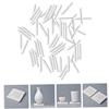 Cabilock 240pcs Refractory Support Nail Pottery Tool for Clay Firing Compact Ceramic Accessories for Glaze Firing and Art Projects view 2