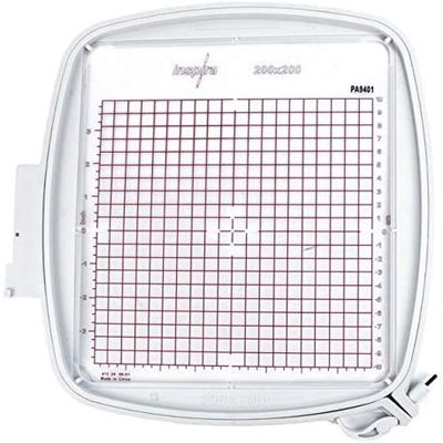 Embroidex 200x200mm 8" x 8" Quilters Embroidery Machine Hoop for Viking & Pfaff Creative #920264096, 820940096