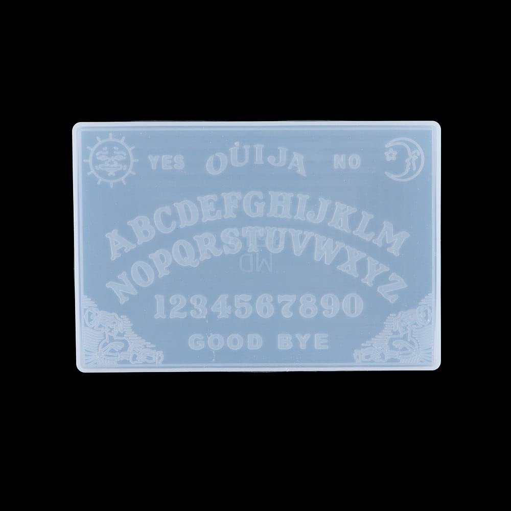 Vctitil Resin Molds, Epoxy Resin Silicone Molds Handmade for Pendant, Resin Crafts, Casting Supplies(Ouija Board), 1pc