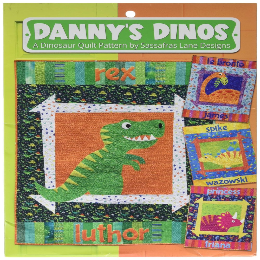 Sassafras Lane Designs Danny's Dinos Pattern, None