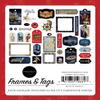 Carta Bella Frames & Tags, Pirates Cardstock Ephemera 33/Pkg view 2
