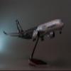 ANDSYYDS Airplane Model, 1/142 Scale Airplane Air A350 Prototype XWB Plane Model Kits for Adults(with Light) view 2