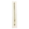 Queenbox 1.5x9.2in Synthetic PU Leather Zipper, Metal Coil Tape Pull Tab Slider for Sewing Garment Bag Repair, White view 3