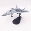 AZIZAT 1:100 Scale Russian Su-57 Fighter Aircraft Metal Military Plane Display Die-Cast Aircraft Model Plane for Collection Festival Gift Ornament view 1