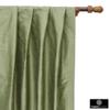 Fabric Mart Direct Taupe Green Faux Silk/Art Silk Fabric By The Yard, 10 Continuous Yards 42 inches Width Slubeed Faux Silk Solid Color Green Wholesale Upholstery Fabric view 4