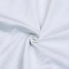 Fabric Mart Direct White Faux Silk/Art Silk Fabric By The Yard, 14 Continuous Yards 42 inches Width Slubeed Faux Silk Solid Color White Wholesale Upholstery Fabric for Curtains view 1