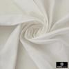 Fabric Mart Direct White Faux Silk/Art Silk Fabric By The Yard, 14 Continuous Yards 42 inches Width Slubeed Faux Silk Solid Color White Wholesale Upholstery Fabric for Curtains view 3