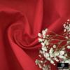 Fabric Mart Direct Blood Red Faux Silk/Art Silk Fabric By The Yard, 7 Continuous Yards 42 inches Width Slubeed Faux Silk Solid Color Red Wholesale Upholstery Fabric for Curtains view 2