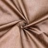 Fabric Mart Direct Copper Faux Silk/Art Silk Fabric By The Yard, 3 Continuous Yards 42 inches Width Slubeed Faux Silk Solid Color Orange Wholesale Upholstery Fabric for Curtains view 1