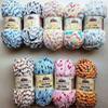 2 Pack/Skeins Himalaya Dolphin Baby Colors, Each Skein 100 Gr/3,5 oz, 120 mt/ 132 yd, Super Bulky Yarn, Blanket Yarn, Velvet Yarn, Knitting Yarn, Amigurumi Yarn, Baby Yarn (80422) view 3