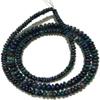 13 inch Strand of gem Multi Aquamarine Round Smooth Multi Color Beads for DIY Jewelry Making. Multi Aquamarine Beads Strand CHIK-STNRD-40291 view 2