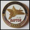 Air Force Raptor F-22 Military Challenge Honor Coin view 1