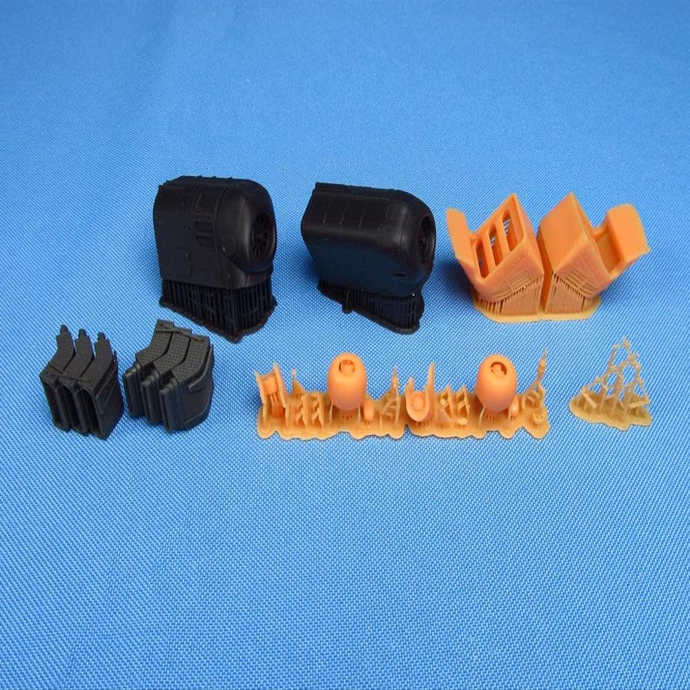 Metallic Details MDR48195 1/48 AH-64A/D Apache. Engines (Hasegawa). Upgrade Set