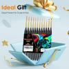 Detail Paint Brushes Set, 12PC Miniature Brushes for Fine Detailing & Art Painting, Small Tiny Paint Brush Perfect for Acrylic, Paint by Number, Craft, Models (Black) view 3