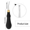 DIUDUS Pro Detail Rougher, Leather Roughing Tool Roughing Leather Craft Surface Tool, Leather Polish File Tool with Ergonomic Handle Leather Working Leathercraft Tools for Edge Polishing(5mm) view 2