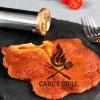 KRAMLON Branding Iron for Meat Custom Wood Burning Stamp for Food Meat Branding Iron Stamp for Bur Burger Custom Branding Iron Stamp with Wood Handle (1.5 inches) view 1
