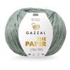 2 Skein/Pack Gazzal The Paper Yarn, 70% Polyester 30% Viscose, Soft Raffia Yarn, 3,52 oz, 108 yds, Washable and Ironable Raphia, Crochet Paper Hat, Crochet Beach Bag, 3956 view 1