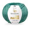 3 Skein/Pack Gazzal The Paper Yarn, 70% Polyester 30% Viscose, Soft Raffia Yarn, 3,52 oz, 108 yds, Washable and Ironable Raphia, Crochet Paper Hat, Crochet Beach Bag, 3960 view 1