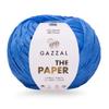2 Skein/Pack Gazzal The Paper Yarn, 70% Polyester 30% Viscose, Soft Raffia Yarn, 3,52 oz, 108 yds, Washable and Ironable Raphia, Crochet Paper Hat, Crochet Beach Bag, 3966 view 1