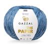 4 Skein/Pack Gazzal The Paper Yarn, 70% Polyester 30% Viscose, Soft Raffia Yarn, 3,52 oz, 108 yds, Washable and Ironable Raphia, Crochet Paper Hat, Crochet Beach Bag, 3953 view 1