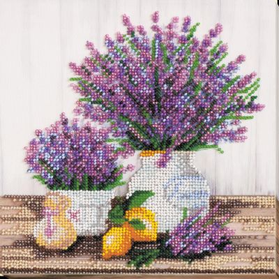 Abris Art Lavenders Aroma Embroidery Kit