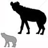 Animal Hyena Metal Cutting Dies Cut Decoration Scrapbook Paper Card Craft view 1