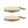 Light of Mine - 3/4" Inch 33' Foot, 100% Cotton Flat Wick - 2 Pack for Paraffin Oil, Kerosene Based Lanterns, and Oil Lamps with Genuine Red Stitch (3/4" - 33' Roll, 2pk) view 1
