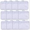 Sublimation Blanks 9"x7" Polyester/Cotton White Pot Holders with Sublimation Pocket DIY Set of 12 view 1
