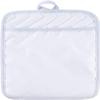Sublimation Blanks 9"x7" Polyester/Cotton White Pot Holders with Sublimation Pocket DIY Set of 12 view 2