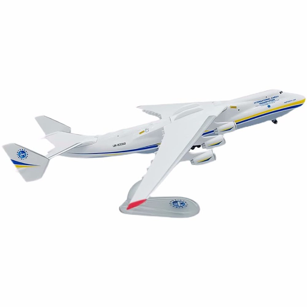 1:400 An-225 Antonov Aircraft Model Transporter Pre-Built Model Display Die-Cast Model Plane for Collection Festival Gift