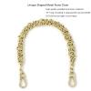 Unique Metal Bag Chains Purse Handles Shoulder Strap Replacement Accessories Charms for Handbags(Light Gold 16 Inch) view 2