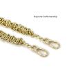 Unique Metal Bag Chains Purse Handles Shoulder Strap Replacement Accessories Charms for Handbags(Light Gold 16 Inch) view 3