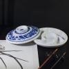 1pcs Jingdezhen Ceramic Color Palette, with Lid, Art Paint Box, Large Plate, Easy to Wash view 2